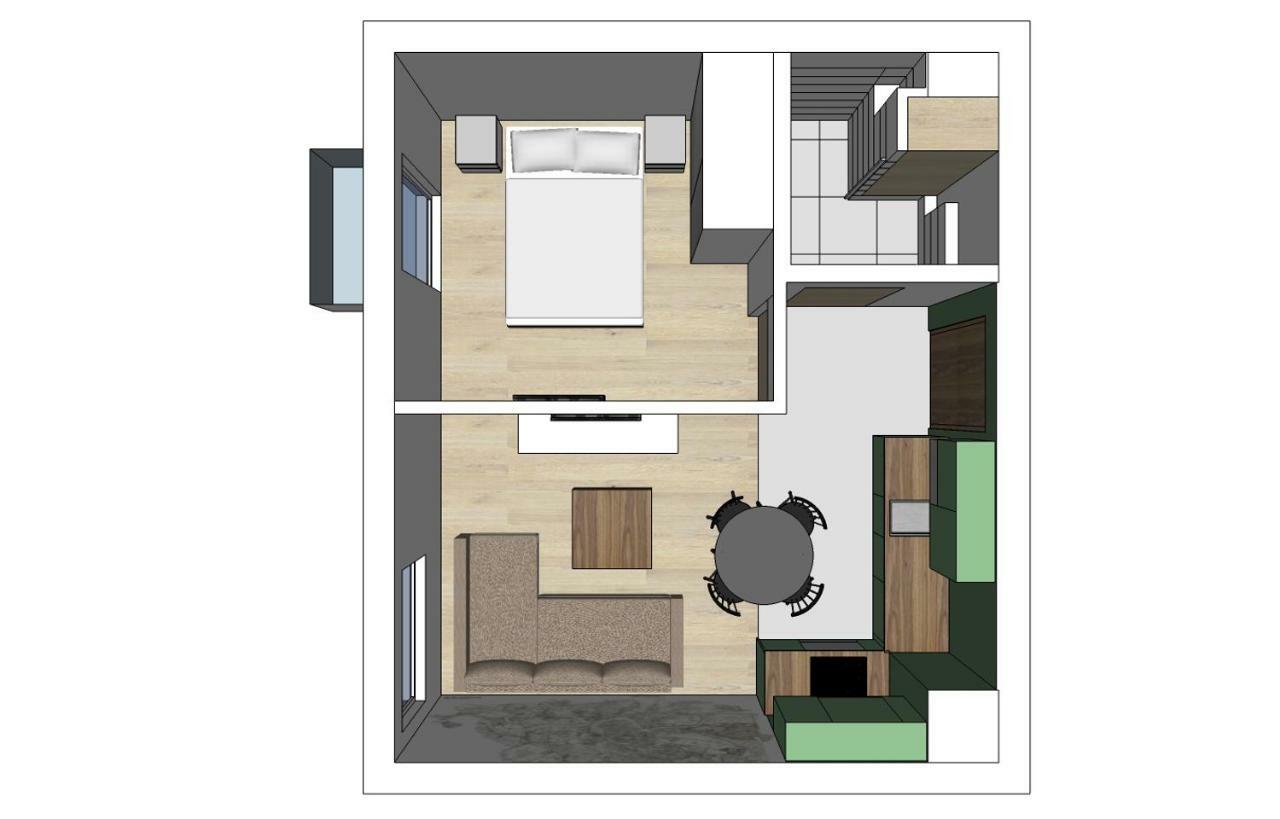 Shoq Studio Nice Apartment With Private Parking 克拉科夫 外观 照片